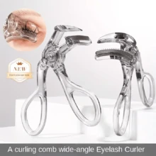 Portable Wide-Angle Eyelash Curler With Built-In Comb - Suitable For All Eye Shapes, Easy To Use, Battery-Free, Ideal For Beginners. Eyelash Curler To Curl, Shape And Lift Lashes Without Damaging, For Women - Multicolor - View 3