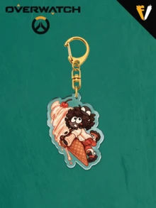 Móc khóa OVERWATCH, Móc khóa OVM, Mercy, DVA, Venture, Sigma, Ice Venture, Hàng hóa lưu niệm dành cho người hâm mộ trò chơi, Móc khóa hai mặt, Móc khóa sưu tầm, Móc trang trí túi xách, Phụ kiện xe hơi, Quà tặng ngày lễ, Quà tặng sinh nhật - Nhiều màu - Xem 9