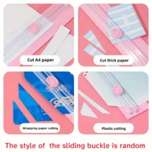 1pc A3 Paper Cutter, Portable Photo Trimmer, Mini Paper Shredder, Corner Rounder, Paper Cutting Tool - As Shown In the Figure - View 11