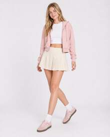Adidas Originals GAZELLE INDOOR Women's Low-Top Sneakers In Pink - Split Leather, Top Grain Cowhide, Comfortable And Versatile Thin Sole - Pink - View 7