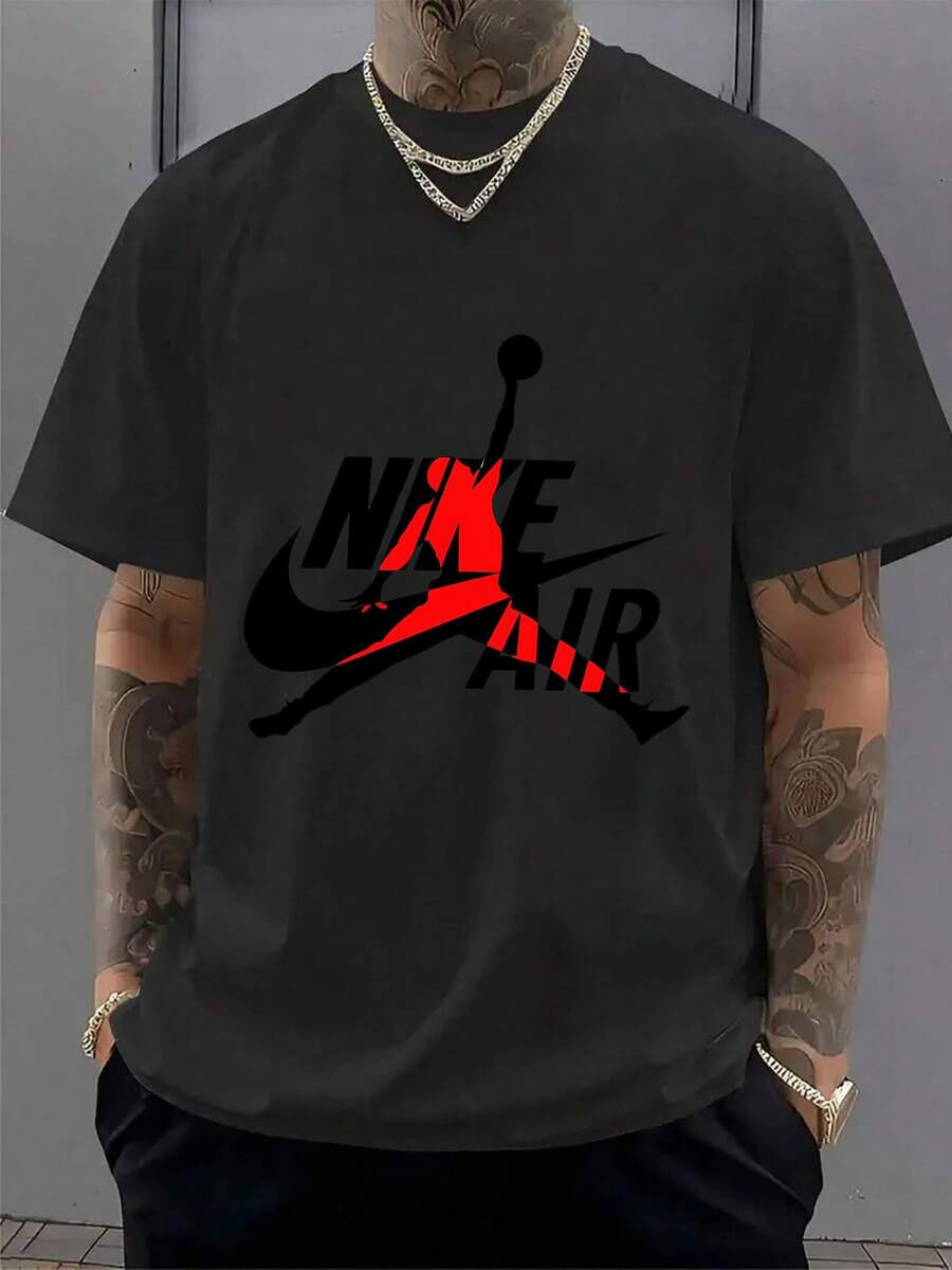 T-shirts pour hommes - Noir - Voir 1