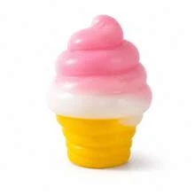 1 Ice Cream Squishy Toy – Ultra-Soft Slow-Rebound Stress-Relief Gadget, Cone-Shaped Sensory Stress-Relief Doll, Cute Dessert Squishy Ball (For Anxiety Relief), Party Favor - trái cam - Xem 4