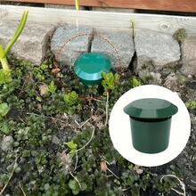 5入 塑料蔬菜花卉籠狀蝸牛蛞蝓陷阱，陽台遮陽棚，花園裝飾，害蟲防治，尺寸 10x11cm，種植床 - 多色 - 查看 5