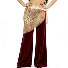 1pc Women's Sequin Fringe Belly Dance Hip Scarf - Shimmering Waist Wrap For Carnival, Jazz Dance, Festivals & Nightclubs Bohemian Retro Beach Party Costume Accessory,Beach Accessories For Women - Multicolor - View 4