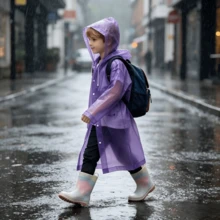 AMAZING VISION Raincoat - Yellow - View 10
