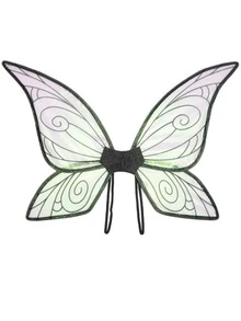 1件成人女士魔法彩虹仙女翅膀 - 梦幻公主天使翅膀，适用于生日派对、节日、摄影、化装舞会 - 黑色 - 查看 5