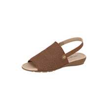 Modare Orthopedic Ultra Comfort Knit Fabric Sandal - Rust Brown - View 3