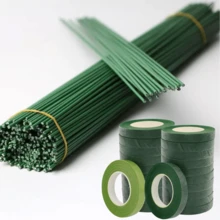 100 piezas de tallos de chenilla multicolor de 30 cm, limpiapipas para manualidades del Día de San Patricio, flores, etc. Incluye tallos de 40 cm y vendas de 30 tamaños para elegir. [Nota: El color del macaron es aleatorio] - Limpiapipas, 100 unidades por paquete - Ver 4