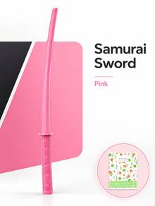 1pc Gravity Expandable Samurai Sword - Sword Enthusiast Toy - Suitable For Cosplay, Party, Holiday, Birthday, Christmas Gift - Multicolor - View 11