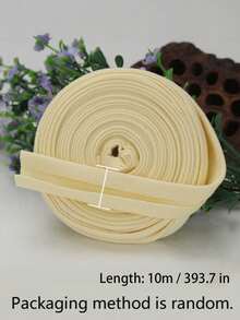Dây viền vải gấp sẵn 5,5 yard, thích hợp cho may vá, làm dây thun gấp, đồ thủ công và trang trí nhà cửa, đa năng dùng để viền vải và trang trí quần áo, phụ kiện may mặc, chất liệu thủ công, bề mặt mịn, chất lượng tốt, bền chắc, lý tưởng cho các dự án DIY. - Nhiều màu - Xem 22