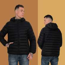 Men's Gominho Jacket, Coat, Blouse For Intense Cold, Nylon, Puffer Jacket - 米色 - 查看 8