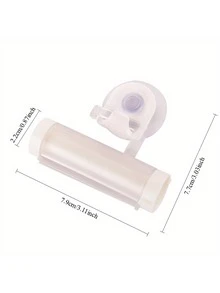 Manual Plastic Toothpaste Squeezer, Vertical Bathroom Dispenser, Easy-To-Use Plastic Roller Squeezer Suitable For Toothpaste, Face Wash, Hand Cream, No Power Needed, Home Bathroom Decor - Multiple Styles - View 4