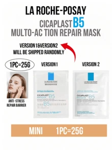 CICAPLAST B5 Multi-Repair Face Mask 25g/Dermatological Lab - Thermal Sensation, Barrier Repair Increased By 24.4%, Redness Reduced By 18.96%, Roughness Improved By 61.44%, Soothes Burning Sensation - La Roche-posay B5 Mask - View 14