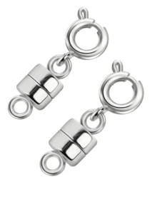 Bộ chuyển đổi dây chuyền khóa từ tính, đầu nối khóa trang sức mạ vàng và bạc, dụng cụ nối dài dây chuyền tự làm trang sức. - Nhiều màu - Xem 25