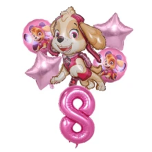 Paw Patrol 汪汪队立大功气球套装，生日派对装饰，生日礼物，家庭聚会装饰 - 如圖 - 查看 3