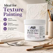 430g Sandstone Modeling Paste – Heavy Texture Paste For 3D Art, Canvas Painting & DIY Projects - Single Piece - View 3