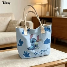 Disney 史迪奇手提包、史迪奇帆布包、史迪奇单肩包、迪士尼单肩包、迪士尼手提包、迪士尼帆布包 - 方形 - 查看 5