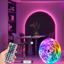 44-Key 3535 RGB LED Strip, USB Powered, Self-Adhesive, Easy Install, Rich Colors For Bedroom Decor - 44k-3535 LED Strip - View 1