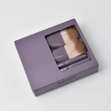 1 Set 5pcs Mini Visualized Makeup Brush Set, Customizable Name/Text/Logo, Personalized Travel Makeup Brush Set, Mini Travel Brush Set With Mirror, Portable And Easy To Use Makeup Brush Set, Convenient Travel Eyeshadow Brush Set, Personalized Travel Makeup Brush Set, Suitable For Eyeshadow, Blush, Contour And Other All-In-One Eye And Face Makeup Brush Set, Ideal Gift Choice For Mother, Lover, Best Friend, Relative, Colleague, Classmate - one-size - View 12