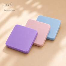5pcs Portable Folding Makeup Mirror Set, 2.95 X 2.36in Double-Sided Compact Pocket Mirrors For Purse, Travel, Office, Lipstick Checks And Daily Makeup Touch-Ups - Random Color - View 11
