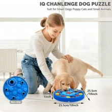 Dog Puzzle Toys Interactive Toy For Puppy IQ Stimulation &Treat Training Games Treat Dispenser For Smart Dogs, Puppy &Cats Fun Feeding (Level 1-3)… - Default - View 5