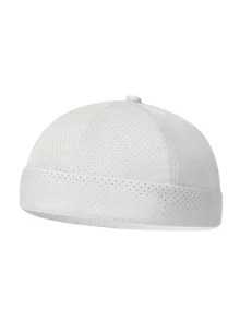 1pc Unisex Solid Color Quick-Dry Brimless Skull Cap, Fashion Versatile Polyester Breathable Mesh Hat, Suitable For Outdoor Sports, Fishing, Daily Wear, Gift For Family, Friends, Boyfriend/Girlfriend, Christmas, Father's Day, Teacher's Day, Personalized Birthday Gift - Multicolor - View 15