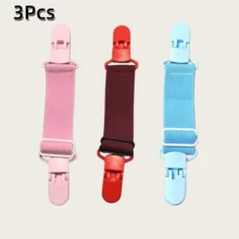 1Pc/2/3Pcs Adjustable Invisible Belt, No-Button Elastic Waistband, Convenient Jeans Waist Tightener, No-Bulge Waist Adjustment Strap, Comfortable And Non-Constricting - Multicolor - View 17