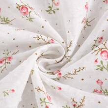 HHMC 1pc White Ditsy Floral Chiffon Fabric, Made Of Soft And Breathable Chiffon Material, Suitable For Making Shirts, Dresses, DIY Sewing And Home Decor, Width 59", Length 36/108/180" - Printed Fabrics - View 14