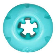 Qwizl Durable Zogoflex Dog Puzzle Toy For Mental Stimulation, And Enrichment - Treat Dispensing For Bully Sticks And Dental Sticks - Dishwasher  - Made In USA - Large - Aqua - 藍綠色 - 查看 4