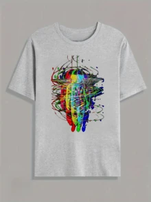Camiseta de Hombre Estilo Camionero con Texto Atrevido y Gráfico de Camión Rojo para Uso Casual en Verano y Otoño, Regalo Perfecto para Camioneros y Conductores de Larga Distancia - Negro - Ver 8