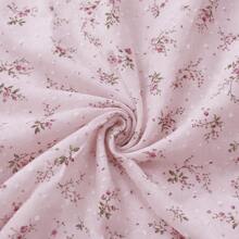 HHMC 1pc White Ditsy Floral Chiffon Fabric, Made Of Soft And Breathable Chiffon Material, Suitable For Making Shirts, Dresses, DIY Sewing And Home Decor, Width 59", Length 36/108/180" - Printed Fabrics - View 10