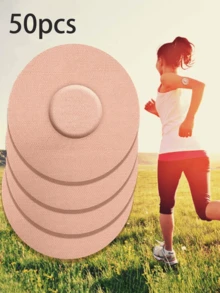 50/30/20/10 Pcs Fixed Self-Adhesive Motion Sensors, Breathable, Waterproof, Sweat Proof Adhesive Patch, Duitable For Rock Climbing, Running, Gym, Outdoor Sports, And Daily Leisure Use - Multicolor - View 2