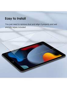 1 Set High Sensitivity Tempered Glass Screen Protector Applicable For IPad 10th, 11th Generation, Pro, Air, Mini Series - Clear - View 5