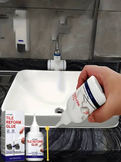 Waterproof Ceramic Tile Filler And Packaging Materials For Kitchen And Bathroom, Wiring Materials, Ceramic Tile Spacers And Crack Filler, White Tile Sealant, White Spacer Filler, Waterproof Tile Crack Repair Agent, Wall Stain Remover, Suitable For Walls And Bathrooms, Spring Home Decoration Items, Rama Decorative Stickers, Christmas And Graduation Gifts