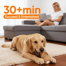 Interactive Dog Toys For Aggressive Chewers Indestructible Dogs Toy For Large/Medium Breed,Frozen Dog Treat Holder To Keep Them Busy&Reduces Anxiety - corn - 查看 5