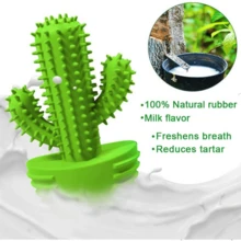 Dog Chew Toys Dog Toothbrush Stick Teeth Cleaning Brush Dental For Medium Large Dog, Puppy Christmas Easter Birthday Gifts, Outdoor Squeaky Toys For Aggressive Chewers Interactive Tough Toys - Grassgreen - Xem 4