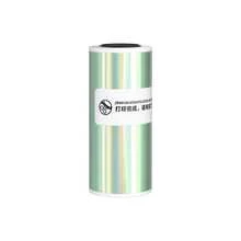 Giấy in nhiệt laser liên tục, băng in nhiệt hologram, băng keo tự dính cho máy in mini laser, nhãn dán hologram, nhãn lấp lánh/thiệp cảm ơn/mẫu họa tiết, tương thích với giấy in mini C9/X5/X6/C15/C19. - Xem 14