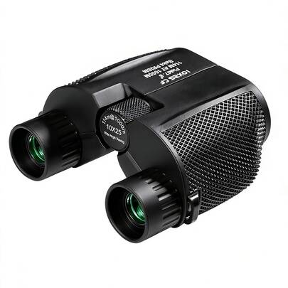 10x25 Adult Compact Binoculars, Wide Field Of View Waterproof Binoculars, Low-Light Vision, High Magnification Easy Focus, Suitable For Birdwatching, Outdoor Hunting, Sports Events, Theater And Concerts