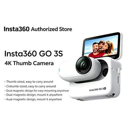  Insta360 X5 Panoramic Digital Action Camera, 8K High Definition, Image Stabilized, Waterproof, Handheld Pocket Camcorder, Standard Kit, Digital Camera