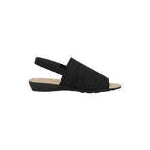 Modare Orthopedic Ultra Comfort Knit Fabric Sandal - màu đen - Xem 3