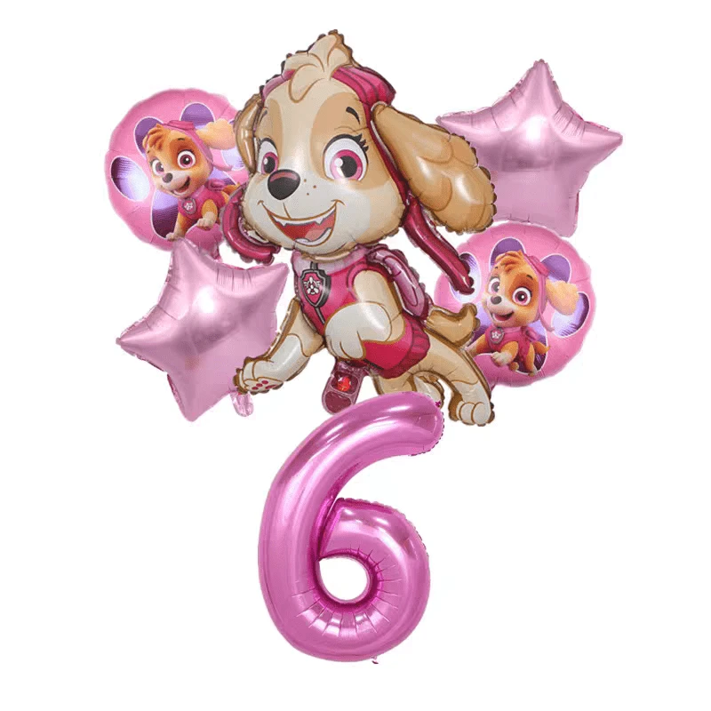 Paw Patrol 汪汪队立大功气球套装,生日派对装饰,生日礼物,家庭聚会装饰 - 如圖 - 查看 1