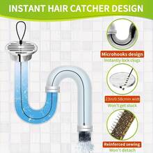 Bộ 2 dụng cụ thông tắc cống đa năng, có thể uốn cong và gấp gọn, 4 càng, dùng cho bồn rửa nhà bếp, máy nghiền rác, dụng cụ thông tắc bồn cầu, dụng cụ làm sạch đường ống thoát nước nhà tắm, dụng cụ thông tắc cống bồn rửa. - Làm sạch bàn chân - Xem 3