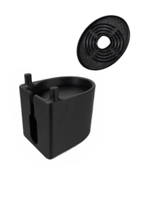 1/2 Set Electric Toothbrush Wall Mount Charging Storage Rack, With Hidden Cable Management And Brush Head Holder, Bathroom Toothbrush Holder, Plug-In Wall Charging Station, Keeps Your Sink Neat And Organized - Multicolor - View 11