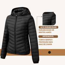Men's Gominho Jacket, Coat, Blouse For Intense Cold, Nylon, Puffer Jacket - Rust Brown - View 5