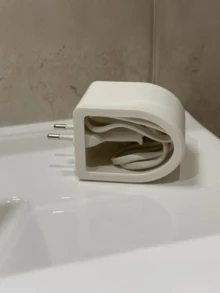 1/2 Set Soporte de Carga y Almacenamiento de Cepillo de Dientes Eléctrico Montado en la Pared, con Diseño de Gestión de Cables Ocultos y Soporte para Cabezal de Cepillo, Soporte de Almacenamiento de Cepillo de Dientes para Baño, Base de Cepillo de Dientes Eléctrico Minimalista, Base de Enchufe, Soporte de Almacenamiento de Enchufe de Alimentación - Multicolor - Ver 7