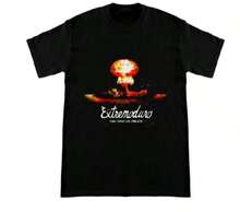 Unisex Adult T-ShirtConcierto Extremoduro Rock T-Shirt Cute Anime Crew Neck, Suitable All Seasons, Outdoor Leisure, Unisex, Classic Fit, Soft And Comfortable, Suitable Casual Sports, Collectible T-Shirt.Soft Cotton, Casual Daily Wear,Lightweight, Breathable Fabric,Cute , Perfect For Vacation,Blusas Para Mujer,Playeras De Mujer - 黑色4 - 查看 1