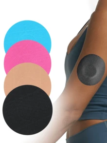 50/30/20/10 Pcs Fixed Self-Adhesive Motion Sensors, Breathable, Waterproof, Sweat Proof Adhesive Patch, Duitable For Rock Climbing, Running, Gym, Outdoor Sports, And Daily Leisure Use - Multicolor - View 4