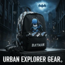 Warner Bros 3pcs WB Backpack Set, Casual Backpack, Fashion Student Backpack With Printed Pattern, Large Capacity Outdoor Backpack, Cute Cartoon Backpack, Suitable For Back To School, Halloween, Christmas Gifts - Multicolor - View 7