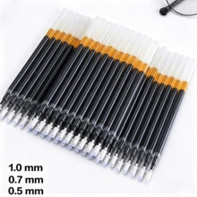 0.5/0.7/1.0mm 大容量高端加粗中性笔 1.0 商务办公签名笔 学生考试练习 黑色 / 返校季 - E - 查看 6