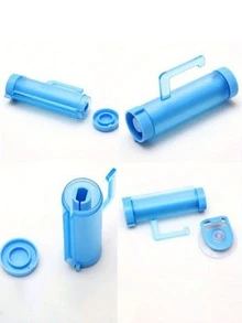 Manual Plastic Toothpaste Squeezer, Vertical Bathroom Dispenser, Easy-To-Use Plastic Roller Squeezer Suitable For Toothpaste, Face Wash, Hand Cream, No Power Needed, Home Bathroom Decor - Multiple Styles - View 5